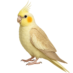 Pastel-Faced Cockatiel